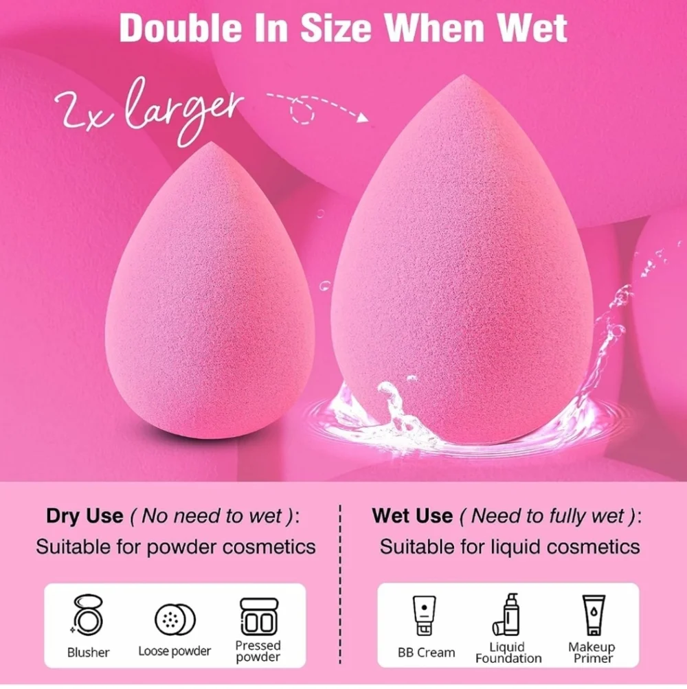10pcs Beauty Sponges Makeup Sponge